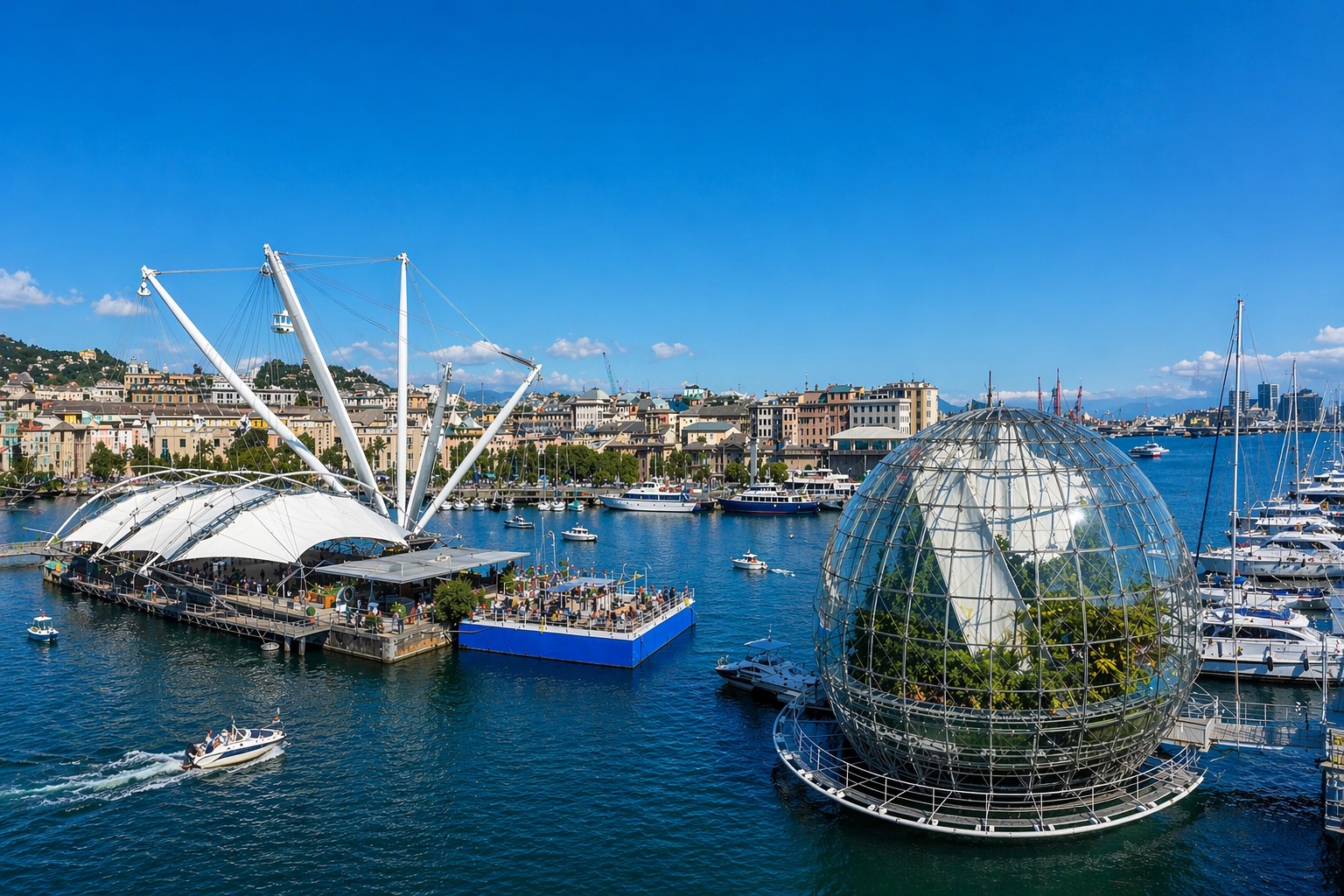 Private transfer stop Acquario di Genova Italy