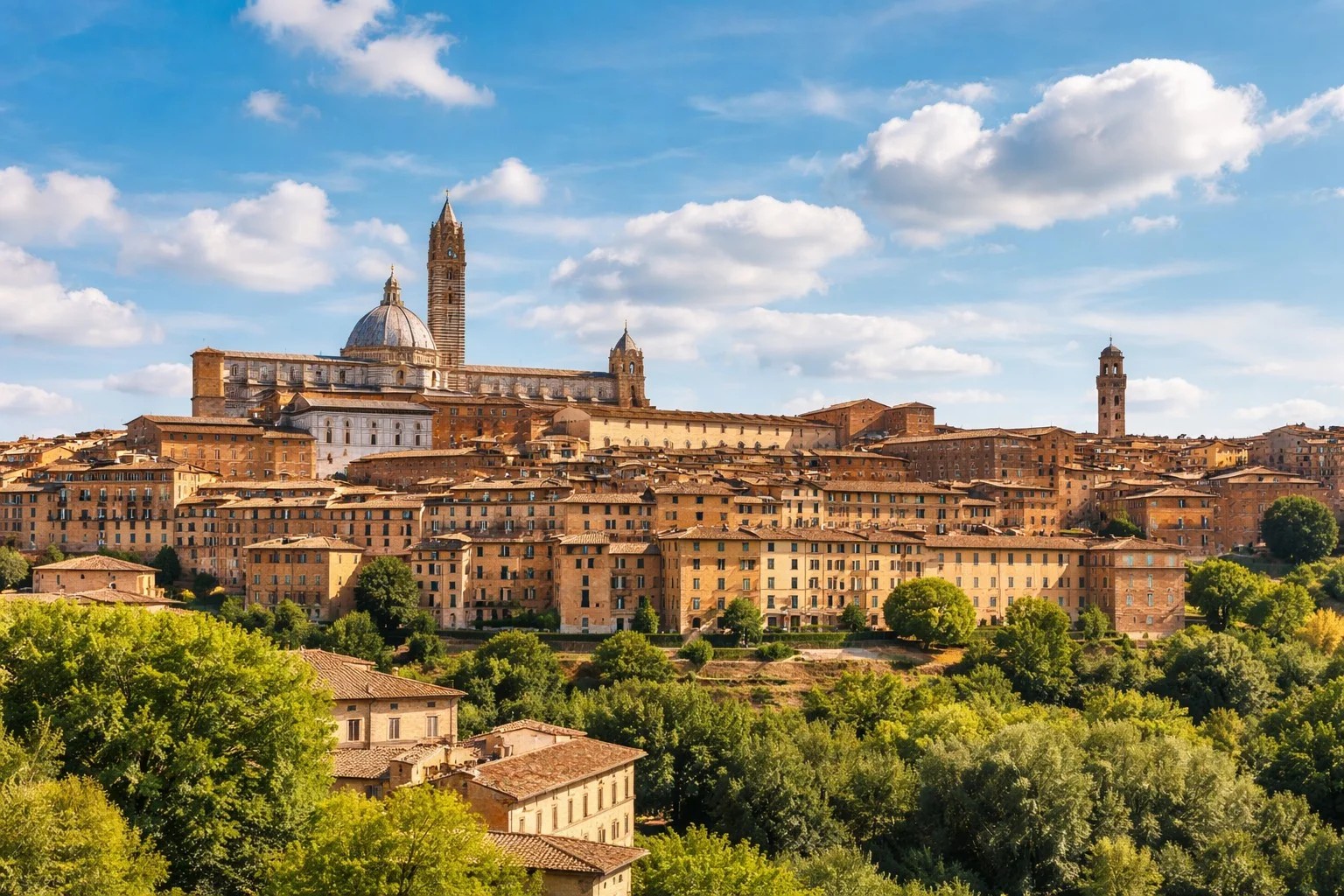 Private day trip to Siena and San Gimignano from Florence — medieval cities and Chianti wine tasting