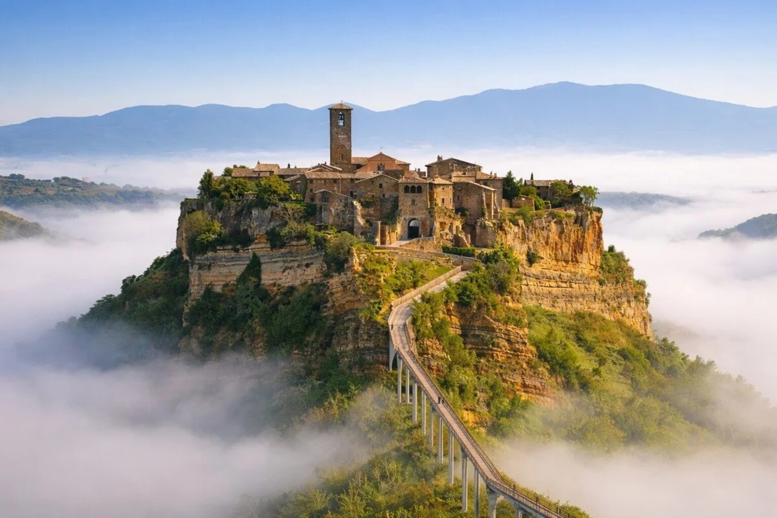 Private transfer stop Civita di Bagnoregio