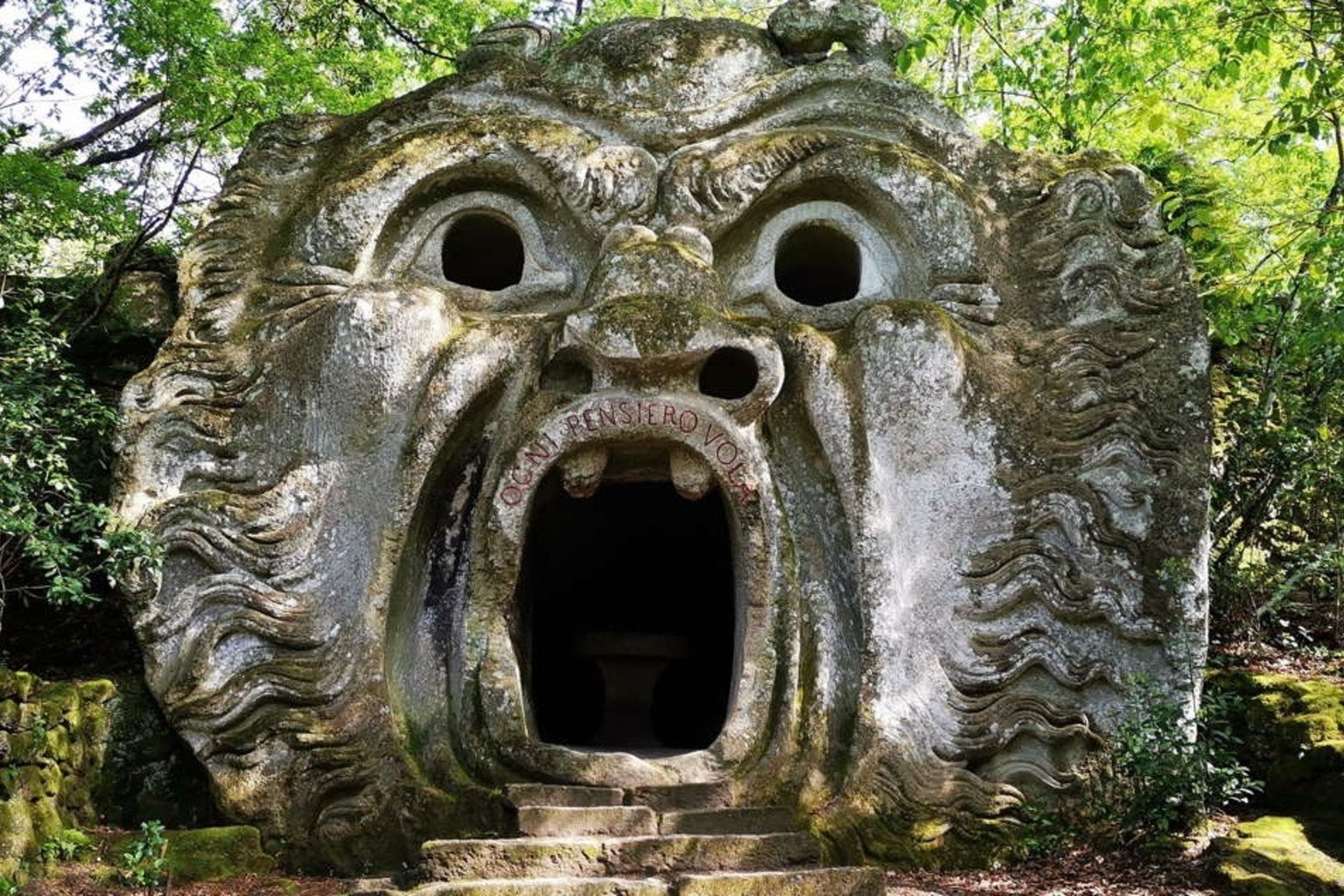 Private transfer stop Sacro Bosco Bomarzo
