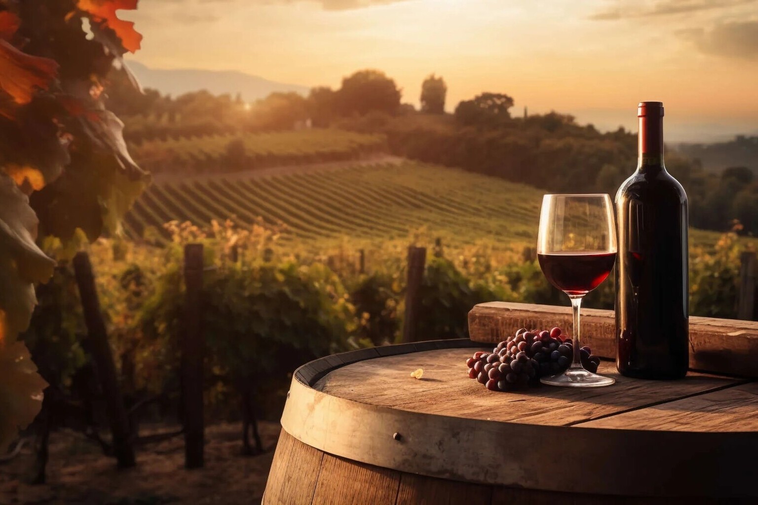 Private Chianti wine experience from Florence — vineyard visit and wine tasting in the Tuscan hills