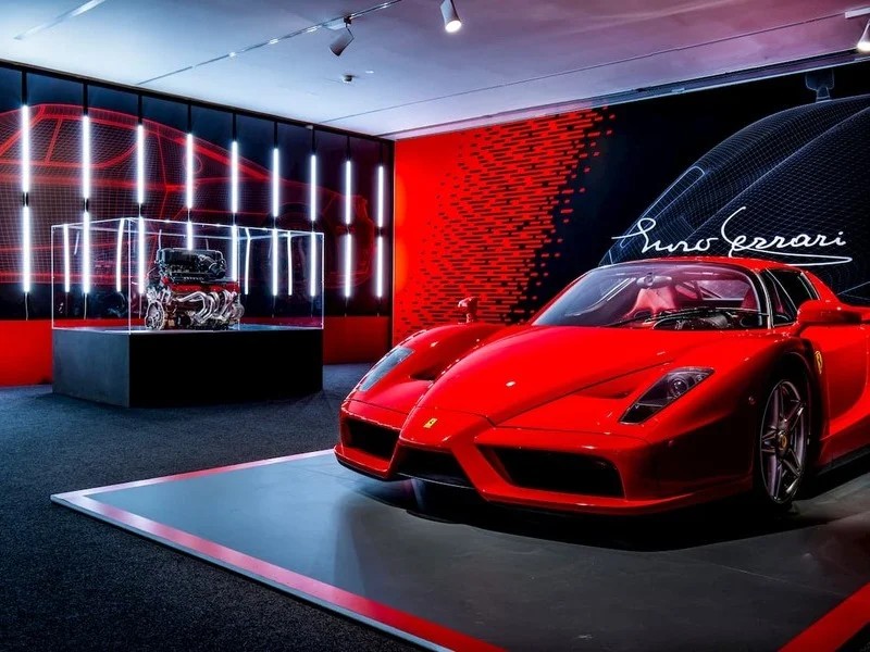 Private transfer stop Maranello Ferrari Museum Italy