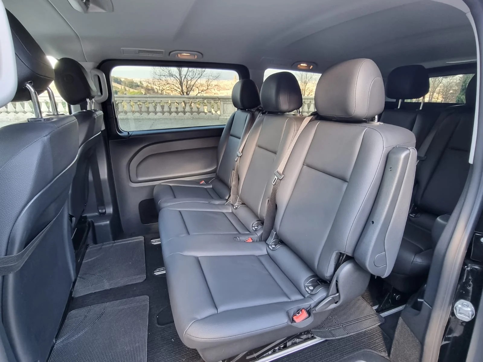 Mercedes E-Class premium cabin chauffeur service Italy